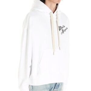 Palm Angels Printed Cotton Scared Heart Hoddie | Mens Size M